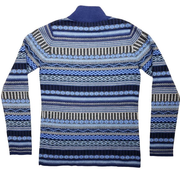 Krimson Klover Erika Mock Neck 1/4 Zip Wool Blend Sweater Size S - Picture 3 of 7